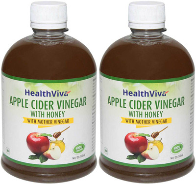 

HealthViva HealthViva Apple Cider Vinegar With Honey (pack of 2) Combo(500 ml)