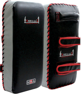 Xpeed MMA Straight Thai Pad Red, Black Xpeed Boxing Focus Pad