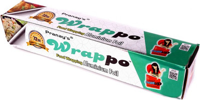 

Pranay's Wrappo Food Wrap 72M Aluminium Foil(Pack of 3, 72 m)