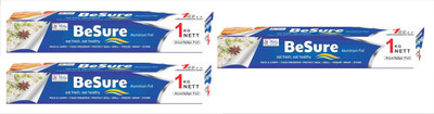 

Besure Natural 1kg Pack Of 3 Aluminium Foil(Pack of 3, 85 m)