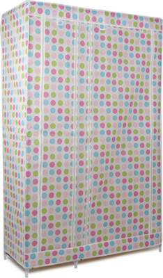 

Chrome Poly Dot Wardrobe Storage Box(Multicolor)