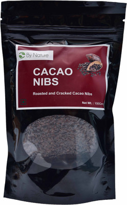 

By Nature Cacao Nibs Chocolate Granules Food Essence(100 g)