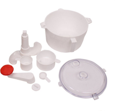 

Ebigshopping Plastic Detachable Dough Maker(White)