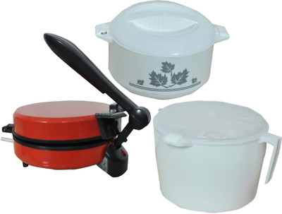 

WELLWON ROTI MAKER COMBO Roti/Khakhra Maker(RED BLUE)