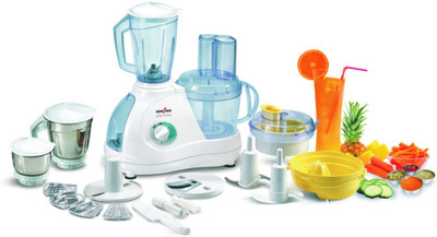 

Kenstar Karishma 600 W Mixer Grinder(White, 4 Jars)