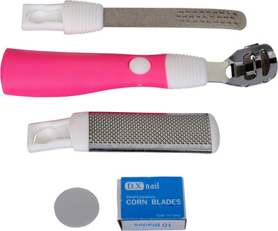 

DX Nail 5 in 1 Predicure Kit with Callus Shaver & Corn Remover
