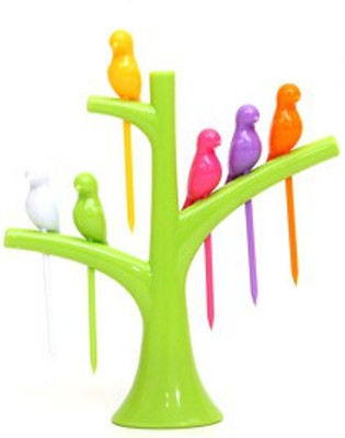 A To Z Sales set Plastic Fruit Fork available at flipkart for Rs.81