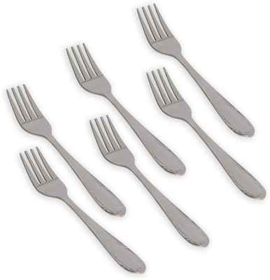 9% OFF on Kishco Limited French Stainless Steel Dessert Fork Set(Pack of 6) 9% OFF on Kishco Limited French Stainless Steel Dessert Fork Set(Pack of 6)