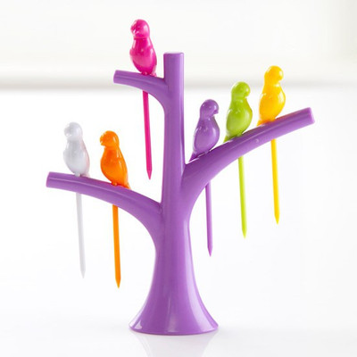 

Shadowfax Plastic Set 7pc Plastic Fruit Fork Set(Pack of 7)