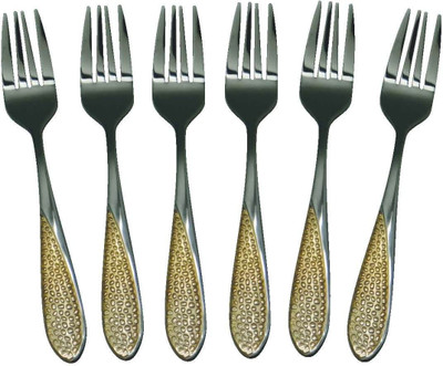 

LoveHome Stainless Steel Salad Fork Set(Pack of 6)