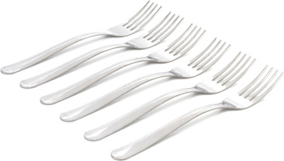 Tramontina Malibu Stainless Steel Dessert Fork Set(Pack of 6) Tramontina Malibu Stainless Steel Dessert Fork Set(Pack of 6)
