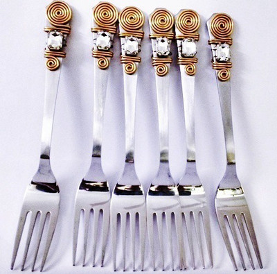 

JewelKraft Designs Steel Table Fork