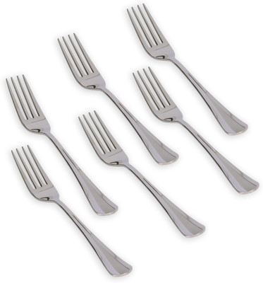 9% OFF on Kishco Limited Milan Stainless Steel Dessert Fork Set(Pack of 6) 9% OFF on Kishco Limited Milan Stainless Steel Dessert Fork Set(Pack of 6)