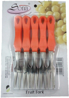 

Sona Plastic Fruit Fork Set(Pack of 10)