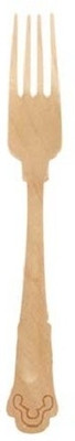 

Seletti Tablee Disposable Wood Table Fork Set(Pack of 10)