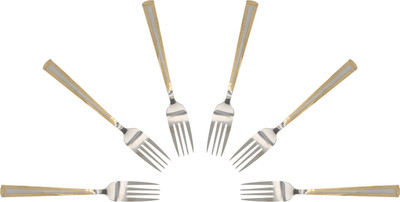 

MeraHomeStore YJ Stainless Steel Serving Fork Set(Pack of 6)