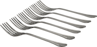 50% OFF on National Stainless Steel Table Fork Set(Pack of 6) 50% OFF on National Stainless Steel Table Fork Set(Pack of 6)