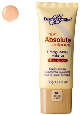 

Diana of London Absolute Balance Long Stay Make Up Foundation301Fresh Rose 30 GM Foundation(301-Fresh Rose)