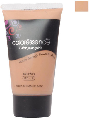 

Coloressence Aqua Shimmer Base Foundation(Brown With Shimmer, 35 ml)
