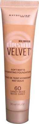

Maybelline Dream Velvet Foundation(Sandy Beige - 60)