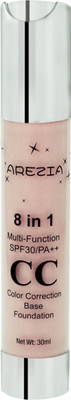 

Arezia 8 in 1 Gel Base CC foundation Foundation(Medium Fair-104)