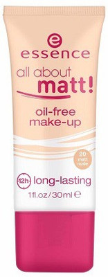 

Essence All About Matt! Oil-Free Make-Up Foundation(20 Matte Nude-75781)
