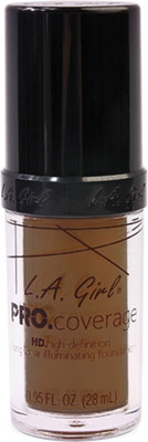 

L.A. Girl PRO COVERAGE HD FOUNDATION Foundation(RICH COCOA, 28 ml)