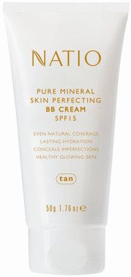 

Natio Pure Mineral Skin Perfecting BB Cream SPF 15 Foundation(Tan)