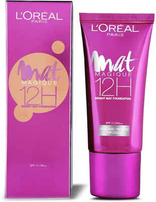 

L'Oreal Paris Mat Magique 12 H Foundation(Multicolor)
