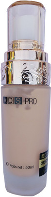 

KASCN ORIGINAL ADS PRO SPF 15 VELVETY LIGHT WEIGHT LIQUID PERFECT REFINING FOUNDATION FOR ALL TYPE OF SKIN TONE Foundation(IVORY WHITE)