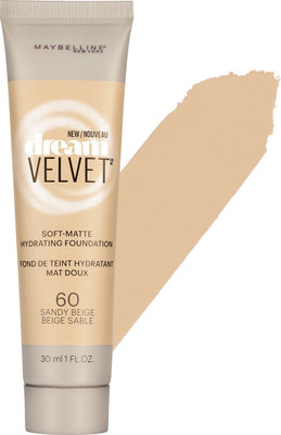 

Maybelline New York Dream Velvet Foundation(Sandy Beige 60, 30 ml)