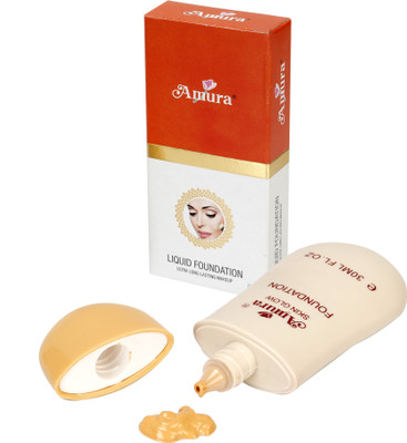 

Amura Colour Cosmetics Skin Glow Liquid Foundation(Beige, 30 ml)