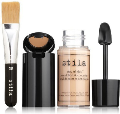 

Stila Stay All Day Foundation, Concealer & Brush Kit Foundation(Beige, 30 ml)