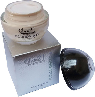 

Glam 21 Hydra-White-Soft-50g Foundation(Natural, 50 g)