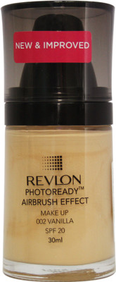 

Revlon Photo Ready Air Brush Effect Make Up Spf 20 Vanilla Foundation(Vanilla)