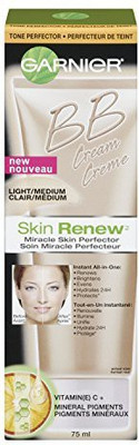 Garnier Skin Renew Miracle Skin Perfector B.B. Cream Foundation(Light and medium, 75 ml) available at flipkart for Rs.2010