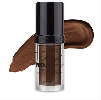 

L.A. Girl HD Pro Coverage Foundation(Dark Chocolate, 28 ml)