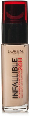 

L'Oreal Paris Loreal Paris Infallible 24h Foundation(015-porcelain, 30 ml)
