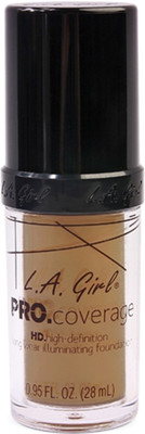 

L.A. Girl PRO COVERAGE HD FOUNDATION Foundation(WARM CARAMEL)