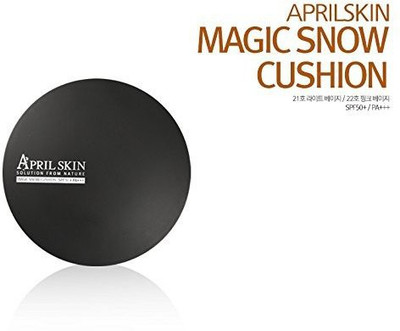 

April Skin Magic Snow Cushion SPF50+ / PA+++ Foundation(No21 Light Beige)
