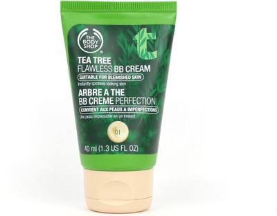 

The Body Shop Tea Tree Flawless BB Cream Light 01 Foundation(Ivory, 40 ml)
