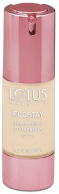 

Lotus Ecostay Nourishing SPF20 Foundation(L1-Royal Pearl)