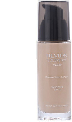 

Revlon Colorstay Makeup Combination /Oily Skin Foundation(Sand Beige SPF-15,)
