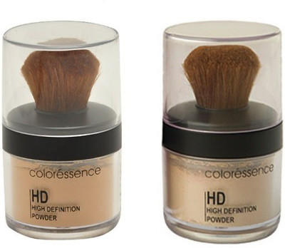 

Coloressence High Defination Powder (Packof2) Foundation(SoftBeige, Dusky, 10 g)