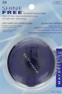 

Maybelline Shine Free Oil Control Loose Powder Foundation(Light)