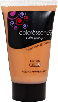 Coloressence Aqua Shimmer Base Foundation(Brown LFS - 2)
