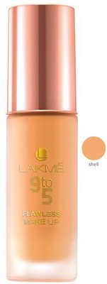 

Lakme 9 to 5 Flawless Make Up Foundation(Shell, 30 ml)
