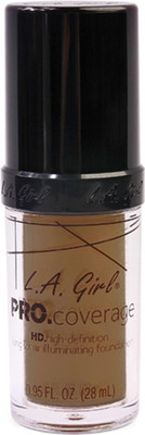 

L.A. Girl PPRO COVERAGE HD FOUNDATION Foundation(COFFEE, 28 ml)