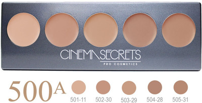 

Cinema Secrets Ultimate Foundation PRO Palette Foundation(500A series)