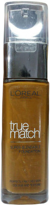 

L'Oreal Paris True Match Super Blendable Foundation(GOLDEN CAPPUCCINO - 8.D/8.W)